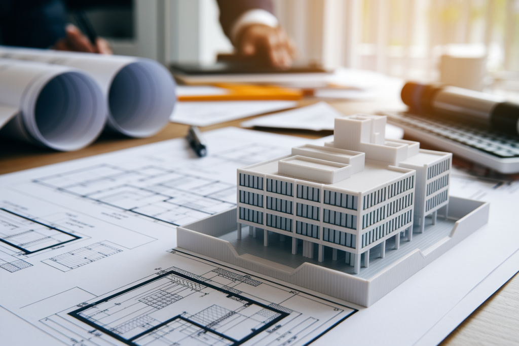 atelier-architecte-maquette-plans-esquisses