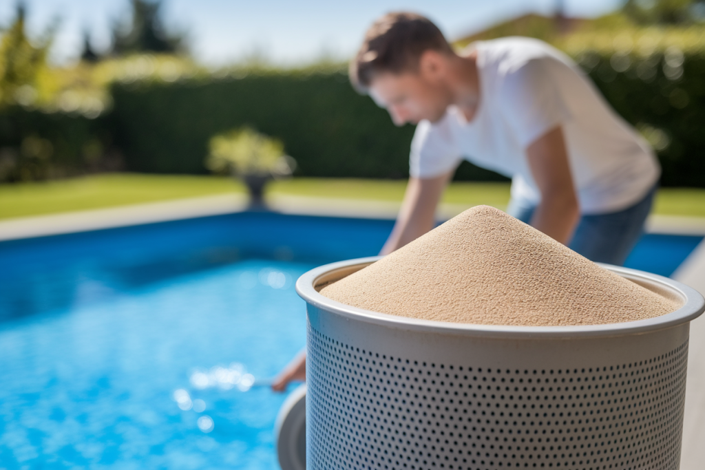 piscine-jardin-personne-floue-verdure