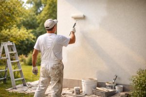 artisan-peinture-facade-jardin-verdoyant