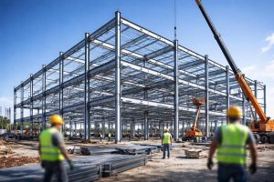 chantier-ossature-metallique-ciel-bleu