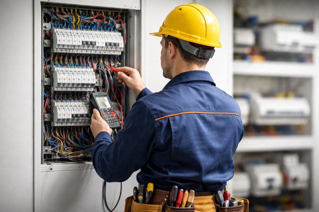 electricien-dos-tableau-electrique-inspection